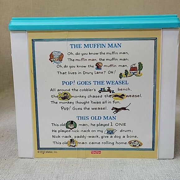 Vtg. Fisher Price "Change A Tune Piano With 3 Tunes! 1969 - Picture 5 of 8